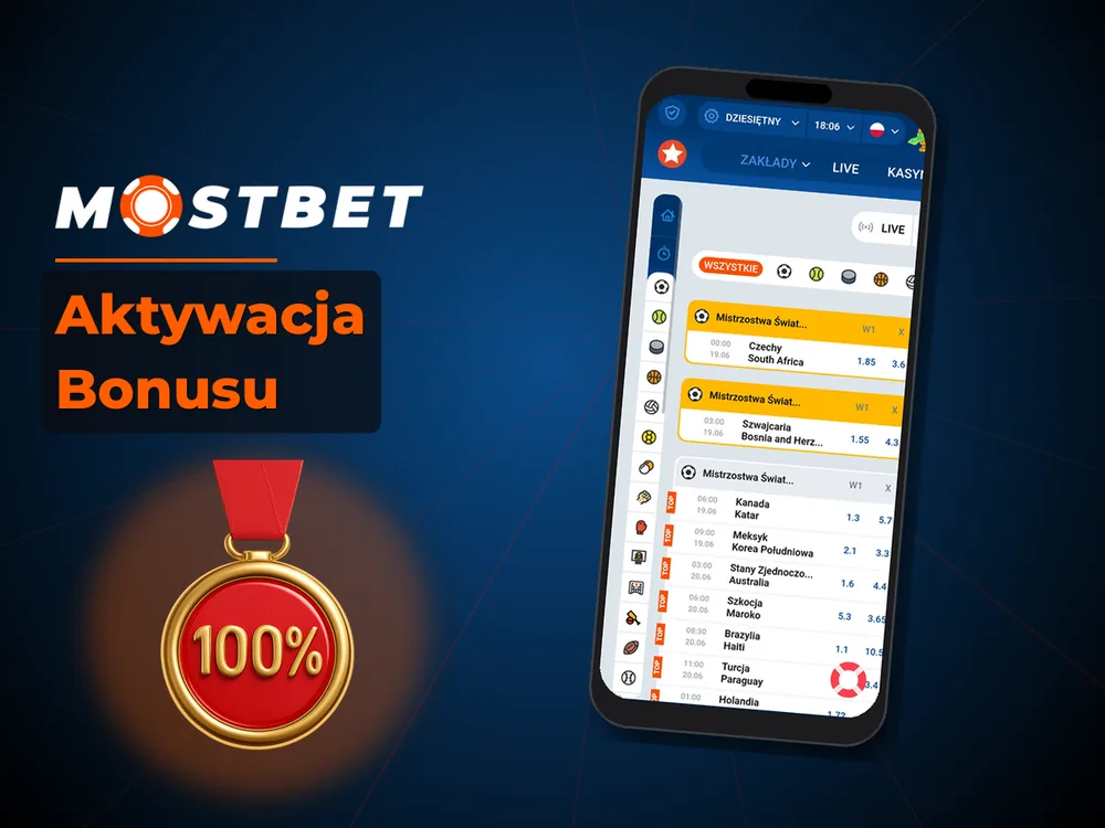 mostbet - Aktywacja Bonusu