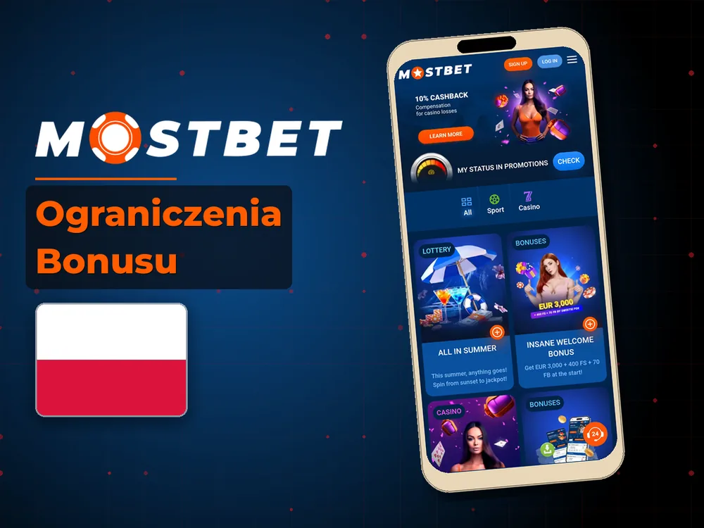 mostbet - Ograniczenia Bonusu