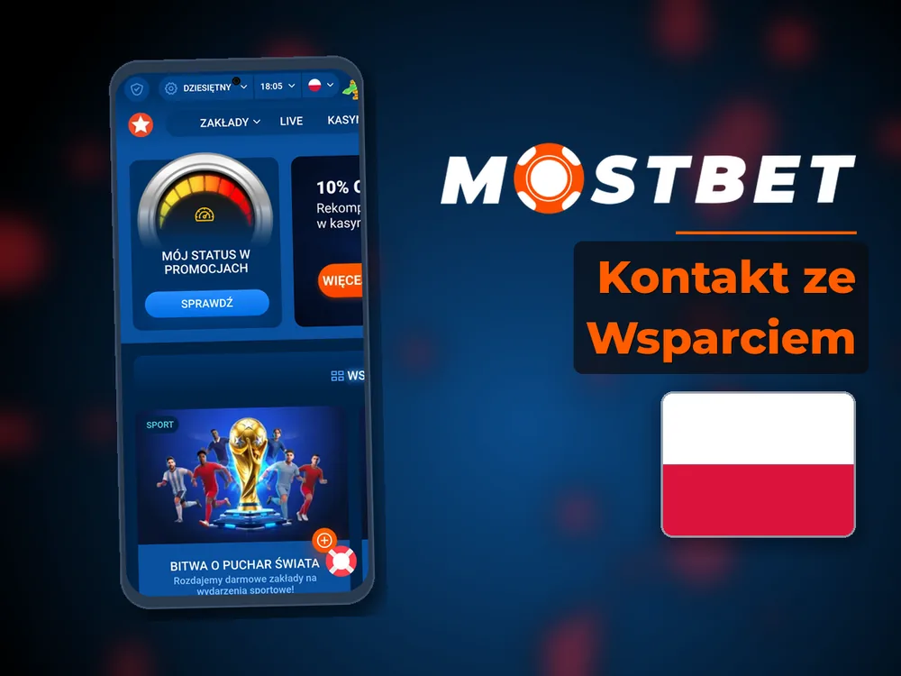 mostbet - Kontakt ze Wsparciem