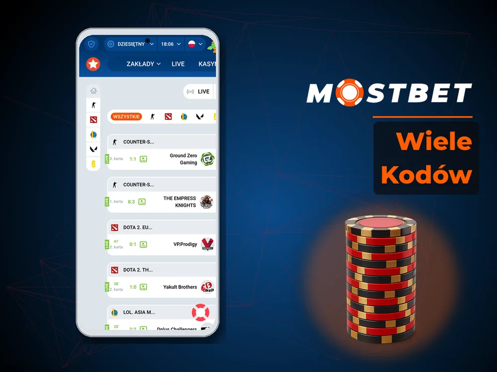 mostbet - Wiele Kodów