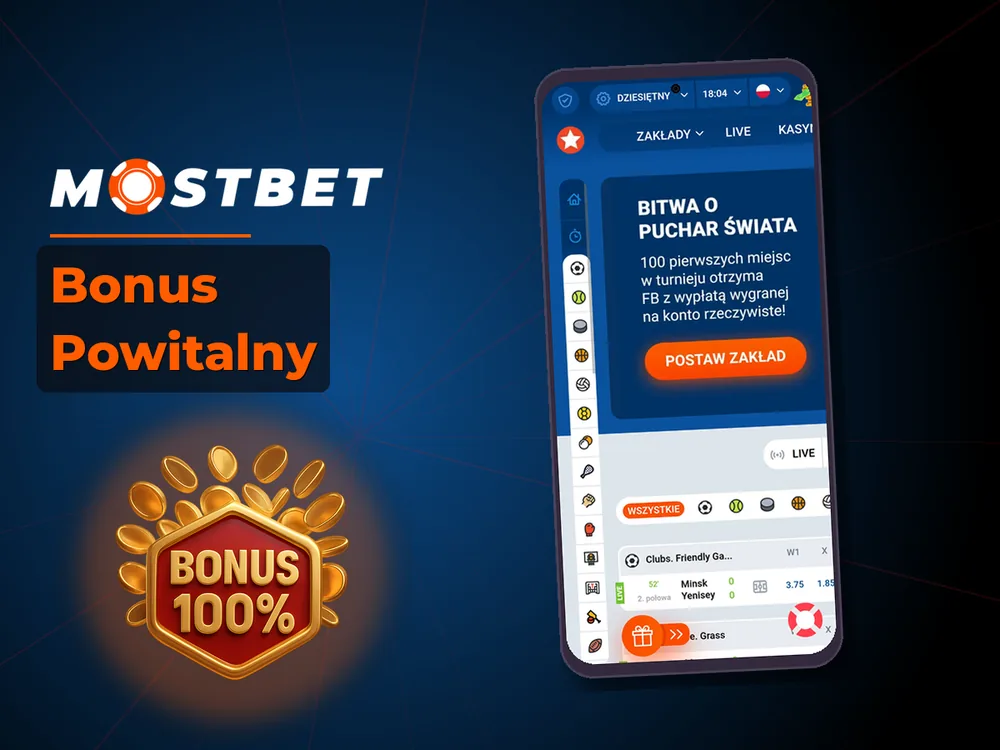 mostbet - Bonus Powitalny