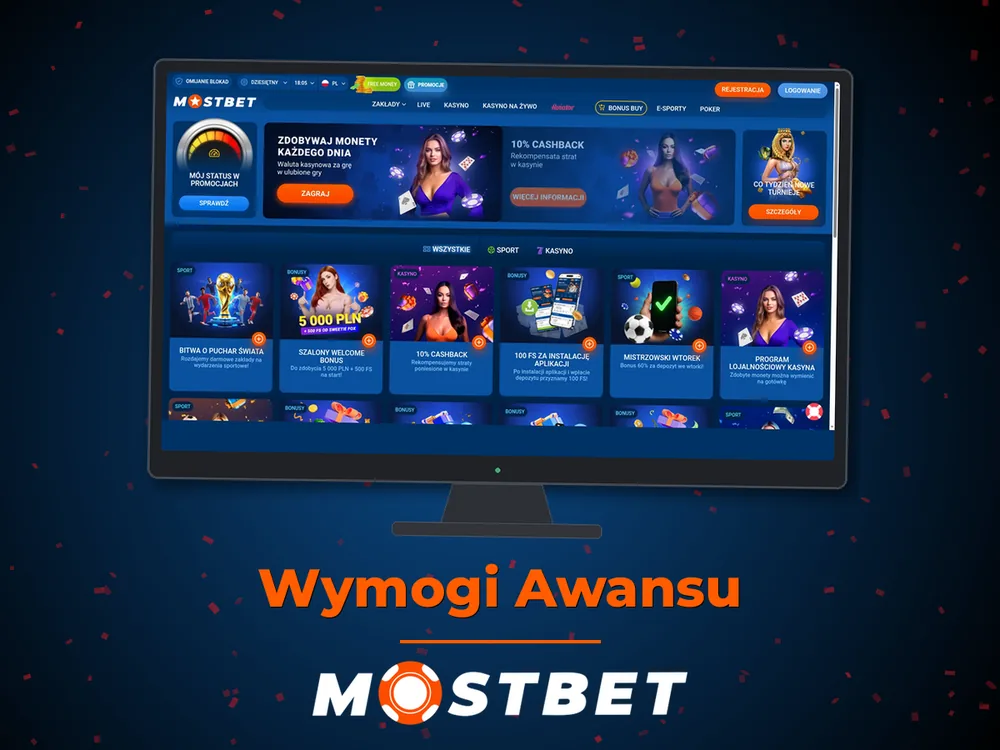 mostbet - Wymogi Awansu