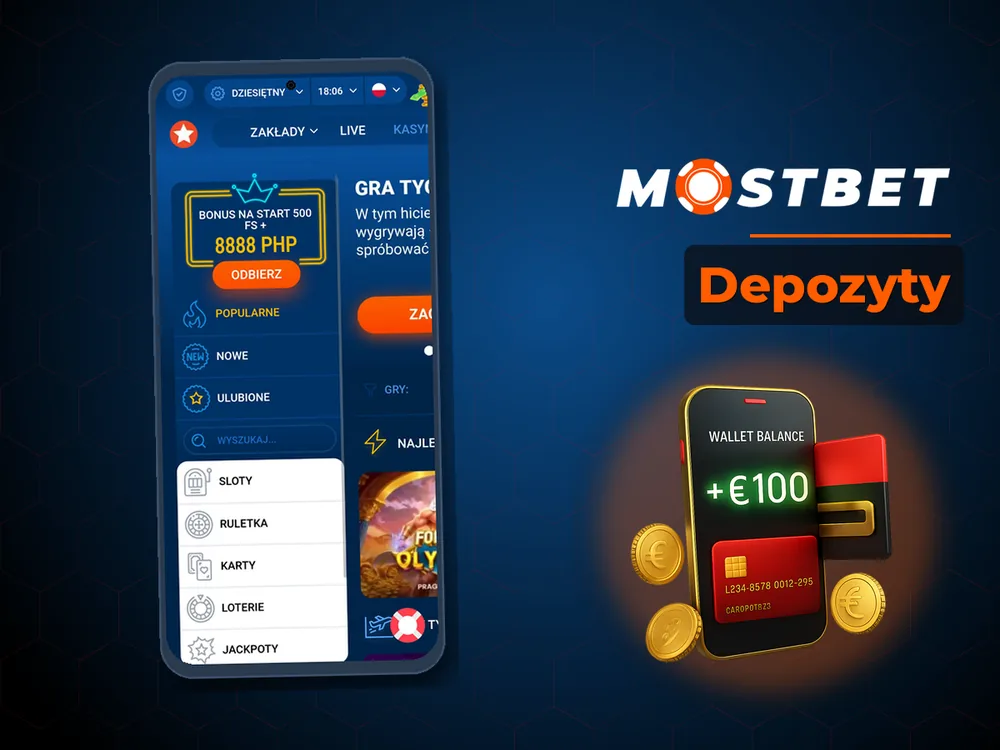 mostbet - Depozyty