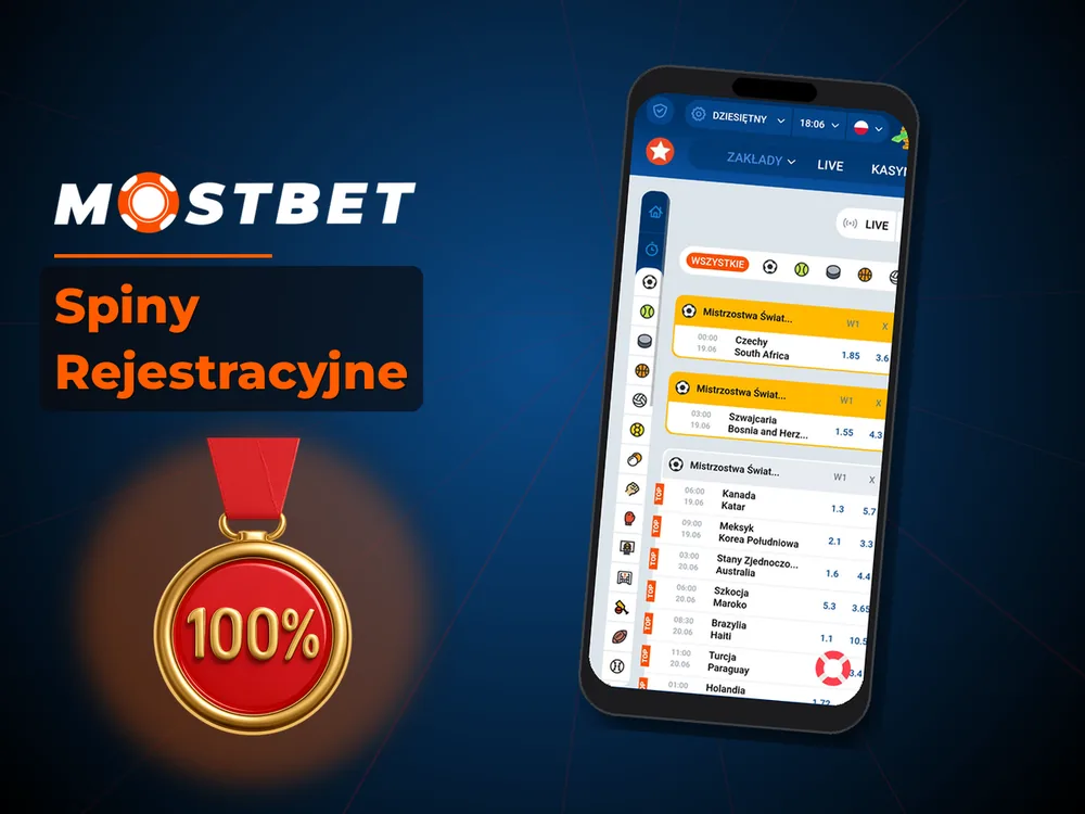 mostbet - Spiny Rejestracyjne