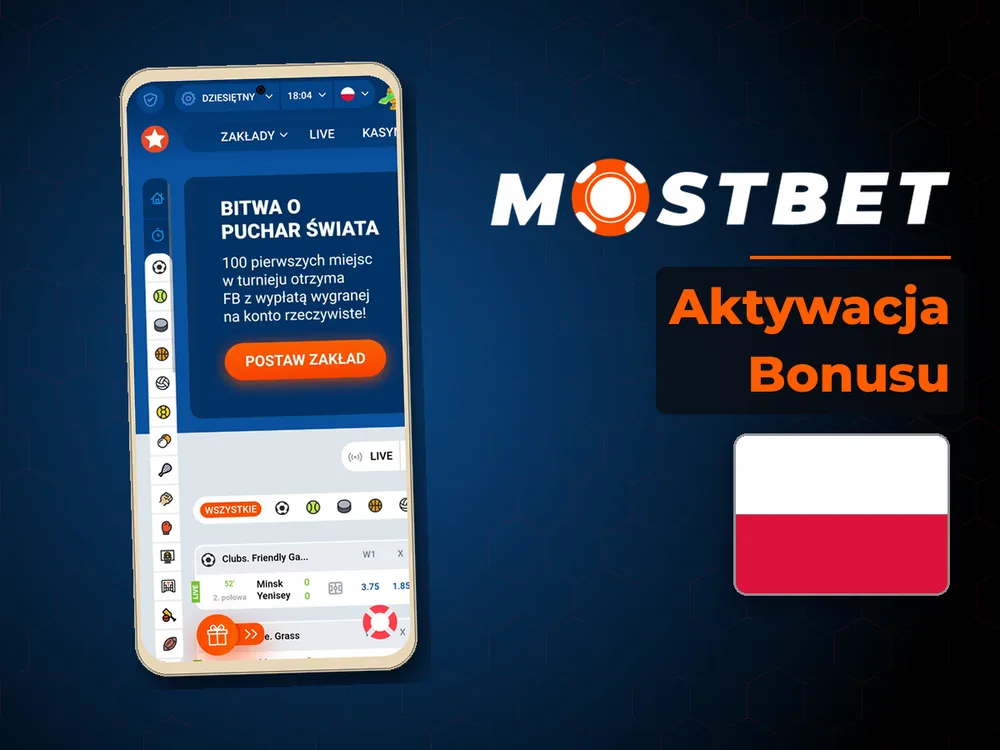 mostbet - Aktywacja Bonusu