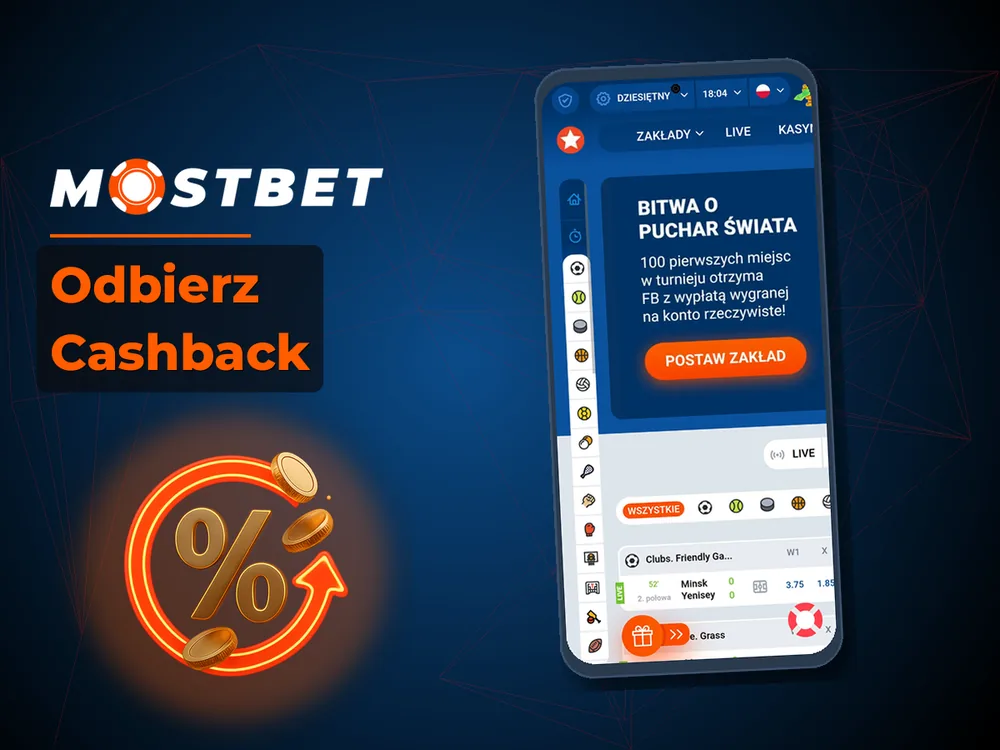 mostbet - Odbierz Cashback
