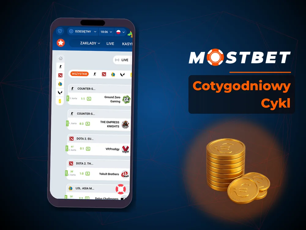 mostbet - Cotygodniowy Cykl