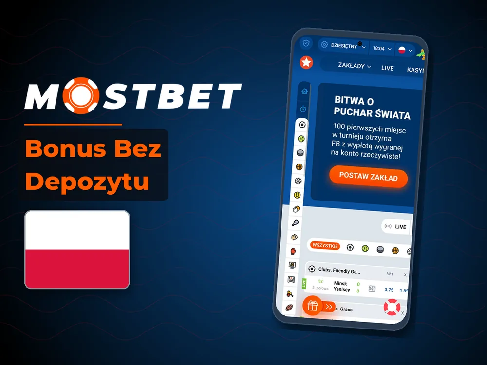 mostbet - Bonus Bez Depozytu