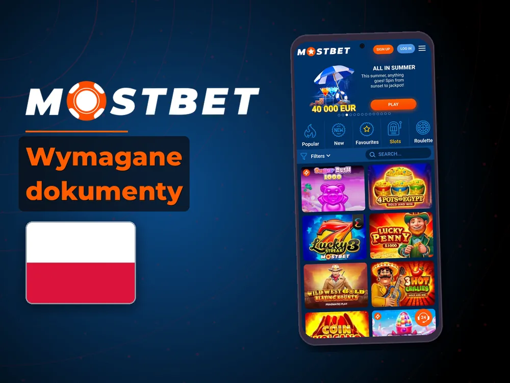 mostbet - Wymagane dokumenty