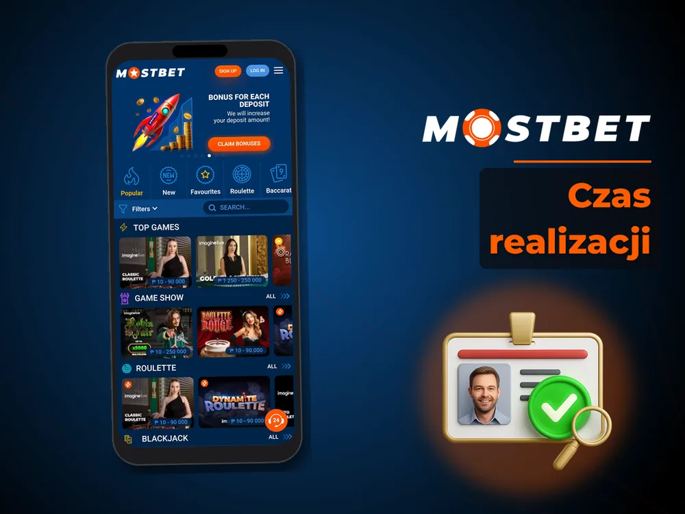 mostbet - Czas realizacji