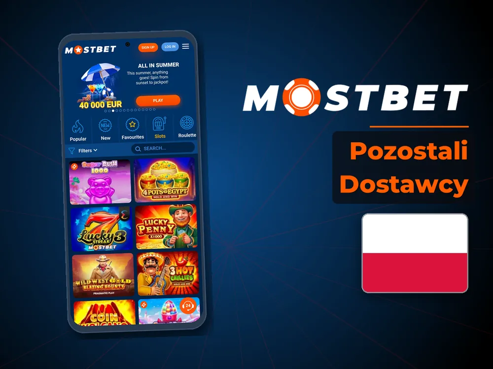 mostbet - Pozostali Dostawcy