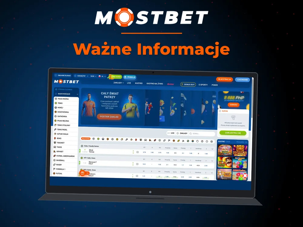 mostbet - Ważne Informacje