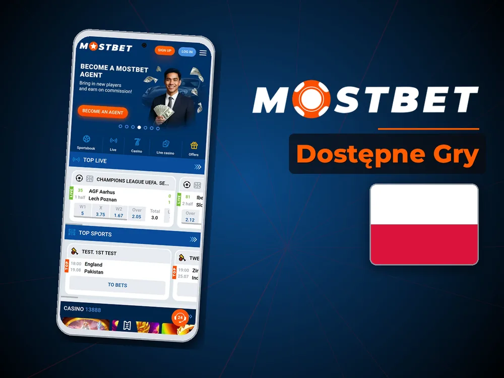 mostbet - Dostępne Gry