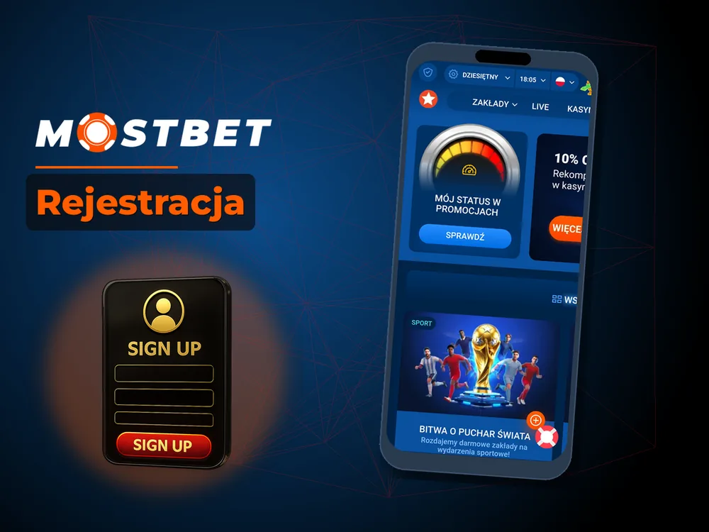 mostbet - Rejestracja