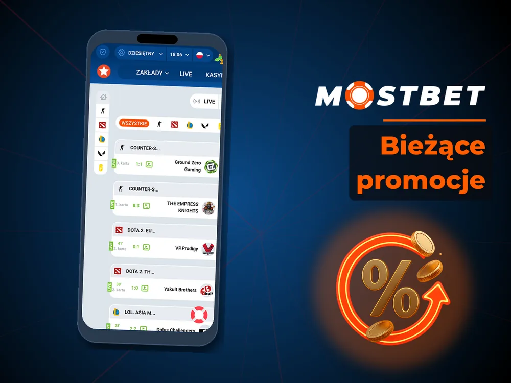 mostbet - Bieżące promocje