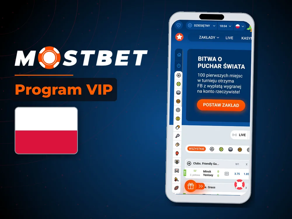 mostbet - Program VIP