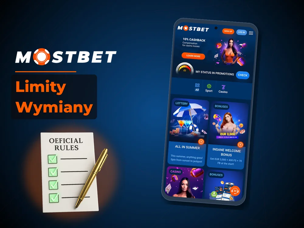 mostbet - Limity Wymiany