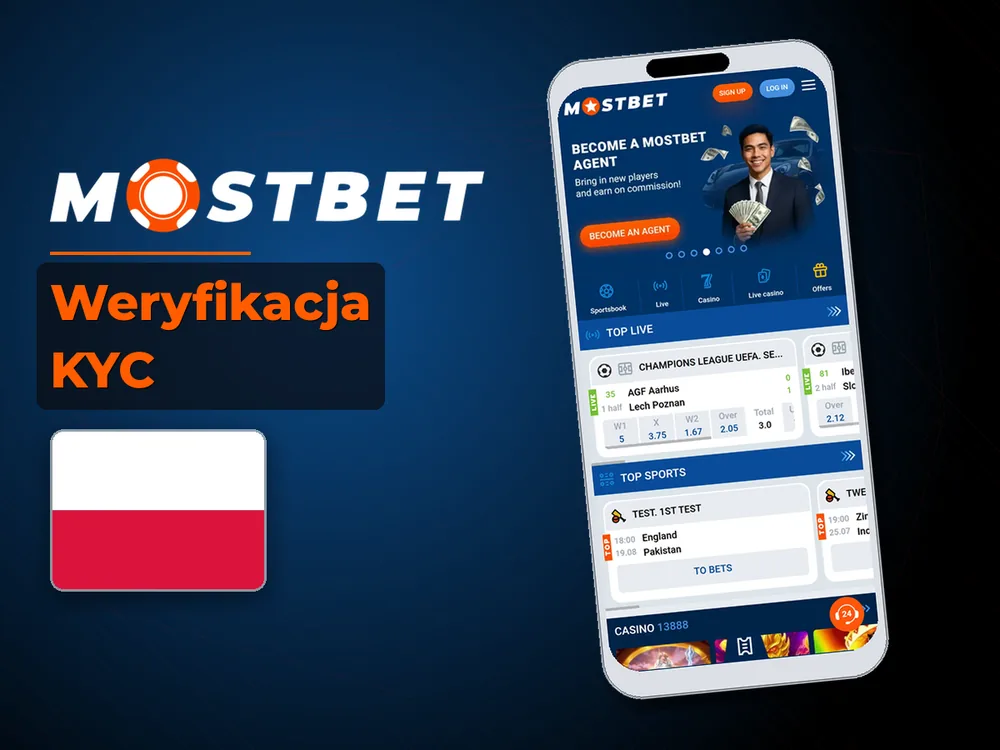 mostbet - Weryfikacja KYC